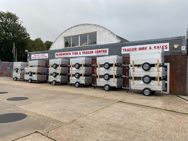 Anssems trailers in stock ready for delivery Hampshire