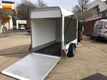 Debon box van trailers for sale, trailer delivery