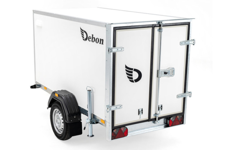 Debon box van trailers for sale 