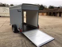 Debon box van trailers UK delivery