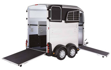 Ifor Williams HBX506 double horse trailer