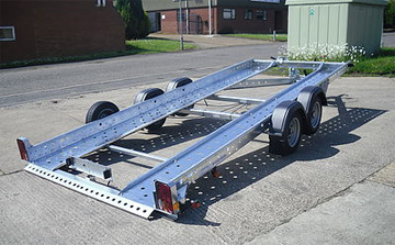 Woodford standard car trailer range