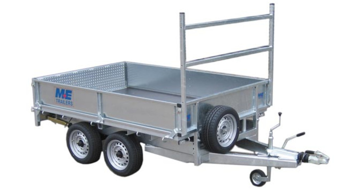 M+E MEF20850 flatbed trailers for sale