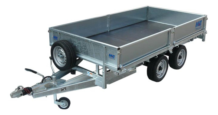 M+E MEF27105 flatbed trailers for sale