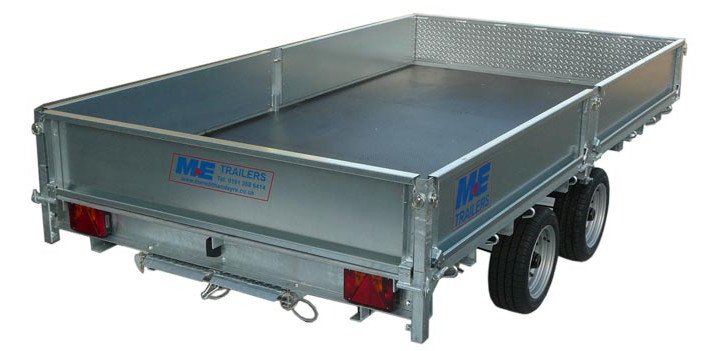 M+E MEF30146 flatbed trailers for sale