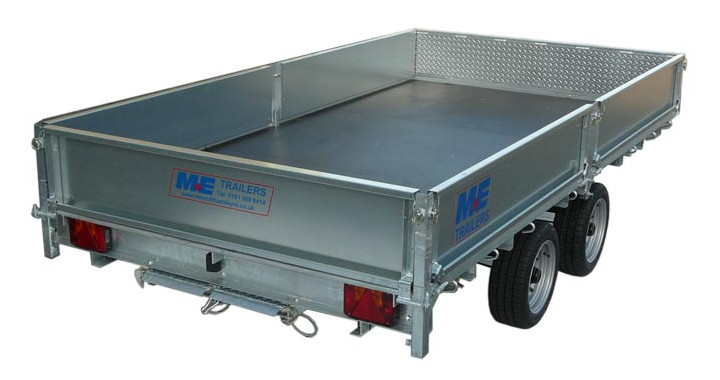 M+E MEF35126 flatbed trailers for sale